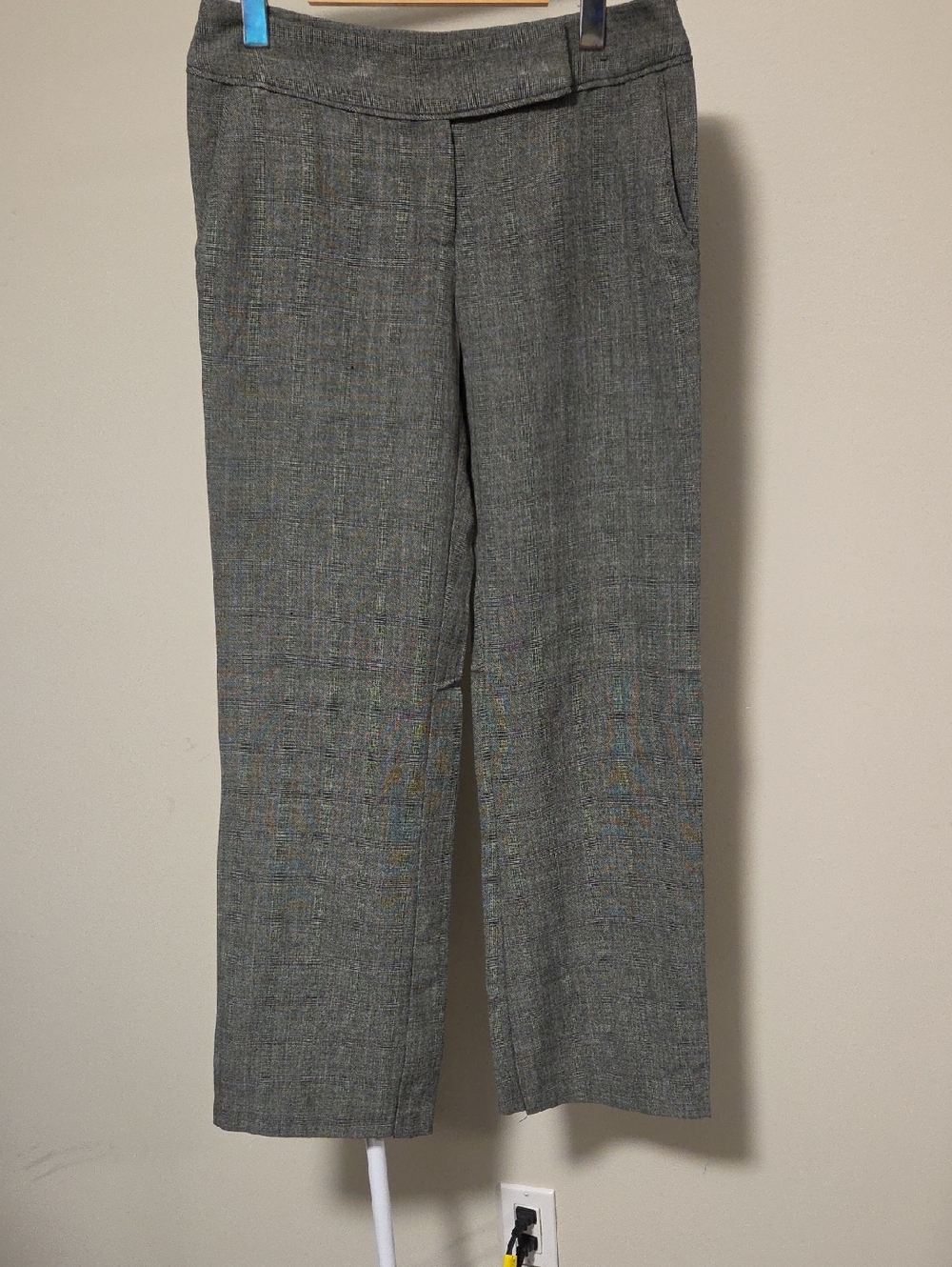 EVIE Straight Leg Gray Women's Pants Size 8